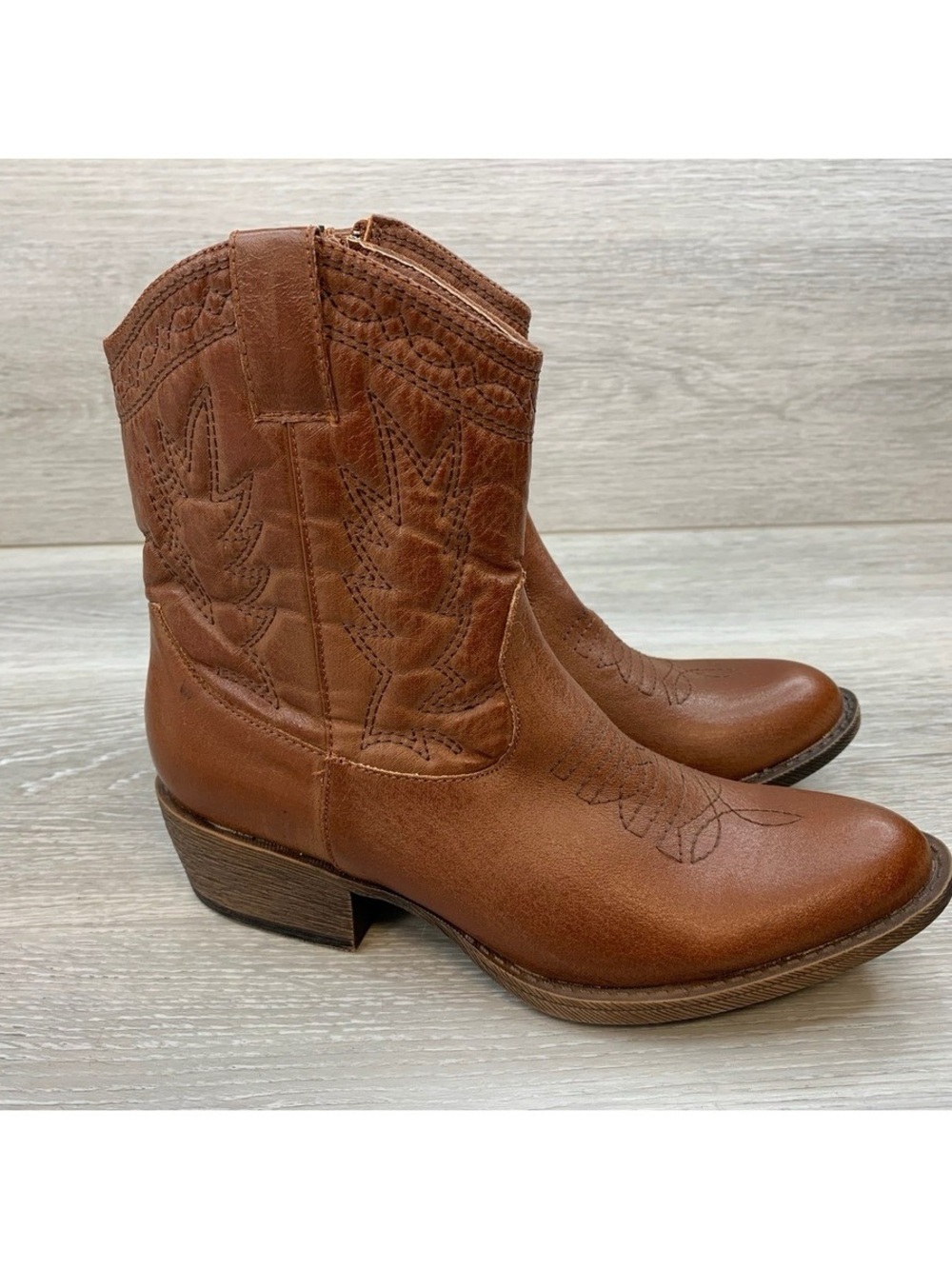 Cowboy boots | Size 8 | Brown